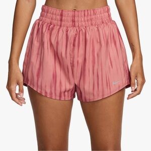 Nike One - Women's Dri-FIT High-Waisted 3" Brief-Lined Printed Shorts